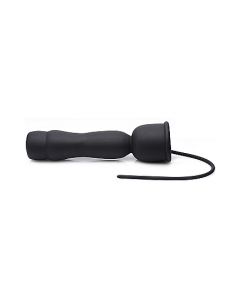 Eikel Stimulator met Penis Plug zijkant