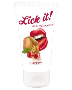 Erotisch Massage Gel Lick It - Cherry