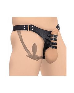 Extreme Kuisheidsgordel Met Anale Plug