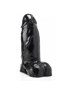 Extreme Dildo Vic Zwart achterkant