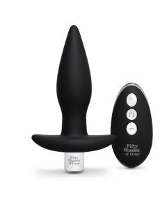 Fifty Shades of Grey Vibrerende Buttplug compleet