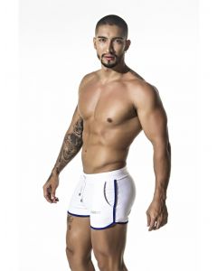 GIGO - Sportieve Heren Short - Wit zijkant