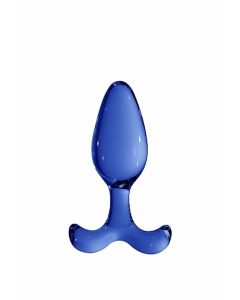 Glazen Buttplug Expert - Blauw kopen