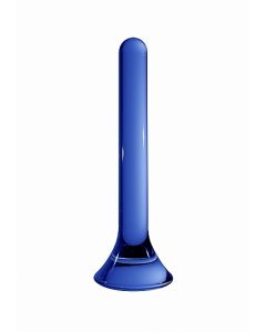 Glazen Dildo Tower - Blauw kopen