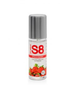 Glijmiddel op Waterbasis Stimul8 - Aardbei - 125 ml