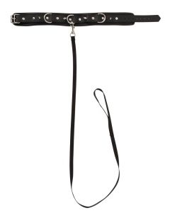 Halsband met Spikes en Ketting