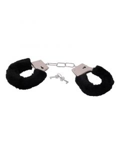 Handboeien met Furry - Zwart