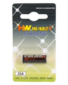 HW Hi-Watt Batterij LR23A - 1 Stuk verpakt