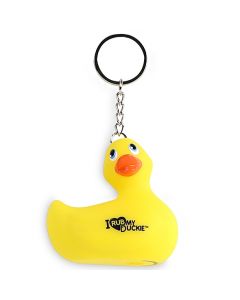 I Rub My Duckie Sleutelhanger - Geel 