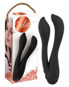 Jülie Dubbele Vibrator G-Spot - Zwart kopen