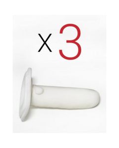 Kiiroo Vervangings Sleeves - Wit voor