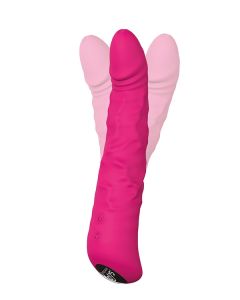 King Of Hearts G-Spot Vibrator met Roterende Top 