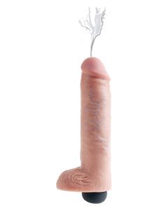 King Cock - Spuitende dildo 25 cm - Huidskleur