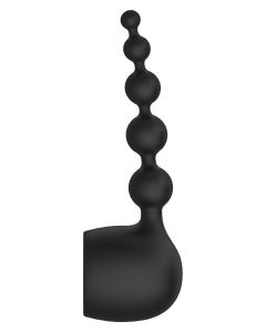Kink Anal Beads Wand Opzetstukje Zwart