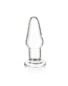 Klassieke Transparante en Glazen Buttplug kopen