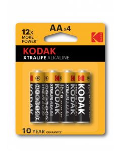 Kodak AA Batterijen - 4 Stuks