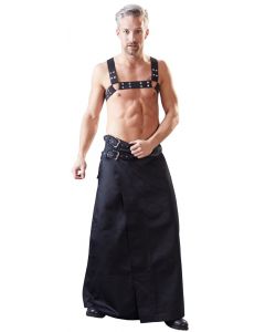 Lange Heren Rok - Zwart