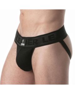 Leader Sport Jockstrap Mesh - Zwart