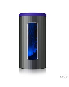 Lelo - F1 V2 Masturbator Zwart en Blauw