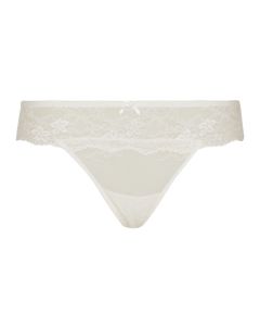 LingaDore Daily Lace String - Ivoor los