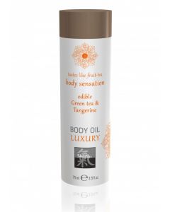 Luxe Eetbare Body Olie - Groene Thee