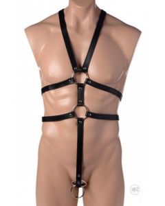 Mannen Body Harnas - Zwart kopen