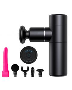 Massage Gun met Dildo opzetstuk
