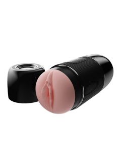 Masturbator Cup met Bluetooth Speaker - Luxeluv open