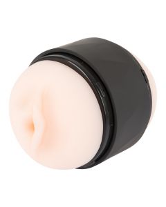 Masturbator Double Stroker - Zwart vagina