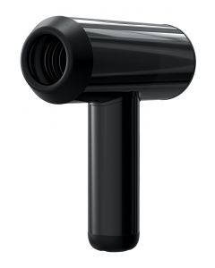 Masturbator  met Handvat Hydrobator - Zwart