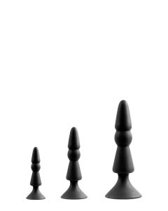 Menzstuff Zwarte Buttplug Set kopen