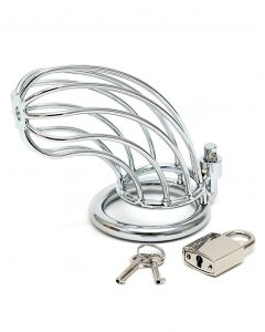 Metalen Penis Kuisheidsgordel met Hangslot
