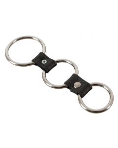 Metalen Penisring met 3 Ringen los