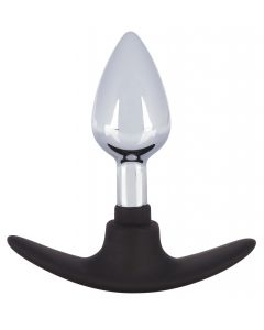 Metalen Plug met Siliconen Anker - Small*
