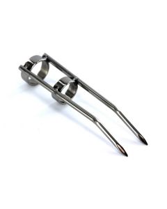 Metalen scherpe nagel ring - vrouwen