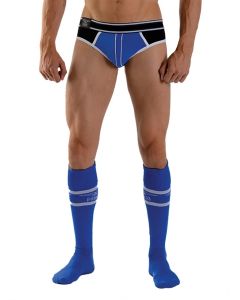 Mister B Urban Football Socks - Blauw