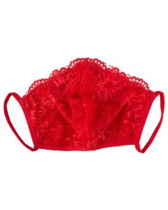 Mondmasker met Kant - Rood