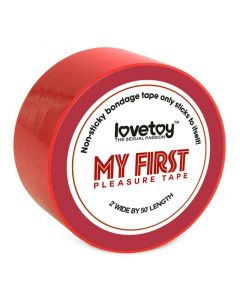 My First Non-Sticky Bondage Tape - Rood 