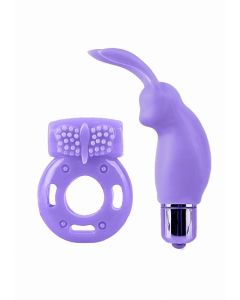NEON Vibrerende Koppels Kit - Paars