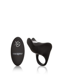 Oplaadbare Siliconen Cockring - Zwart 