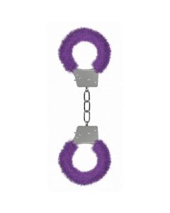 Beginners Handcuffs Furry Purple