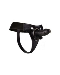 Realistische dildo met strap-on harnas, 15 cm