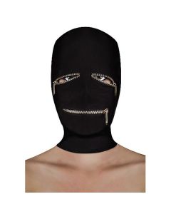 BDSM masker met ritsjes over de ogen en mond
