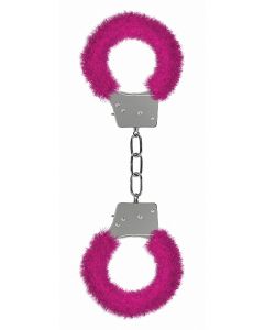 Ouch! Beginner's Handcuffs Furry Roze