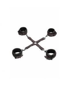 Ouch Elegant Hogtie Bodage set Titanium Grey