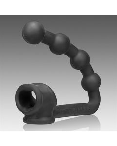 Oxballs Anaalballen met Cock- en Balring Zwart