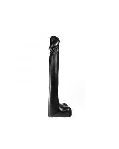 Dark Crystal Zwarte Dildo Extra Lang Pablo- 25 cm