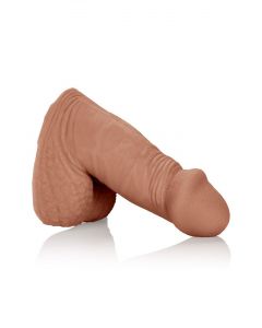 Packing Penis 10.25 cm - Bruin zijkant