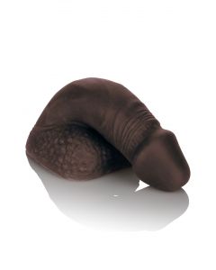 Siliconen Packing Penis 10.25 cm - Zwart