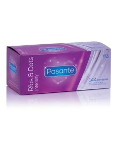Pasante Ribs & Dots Intensity condooms 144 stuks